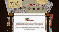 Desktop Screenshot of amymitten.com